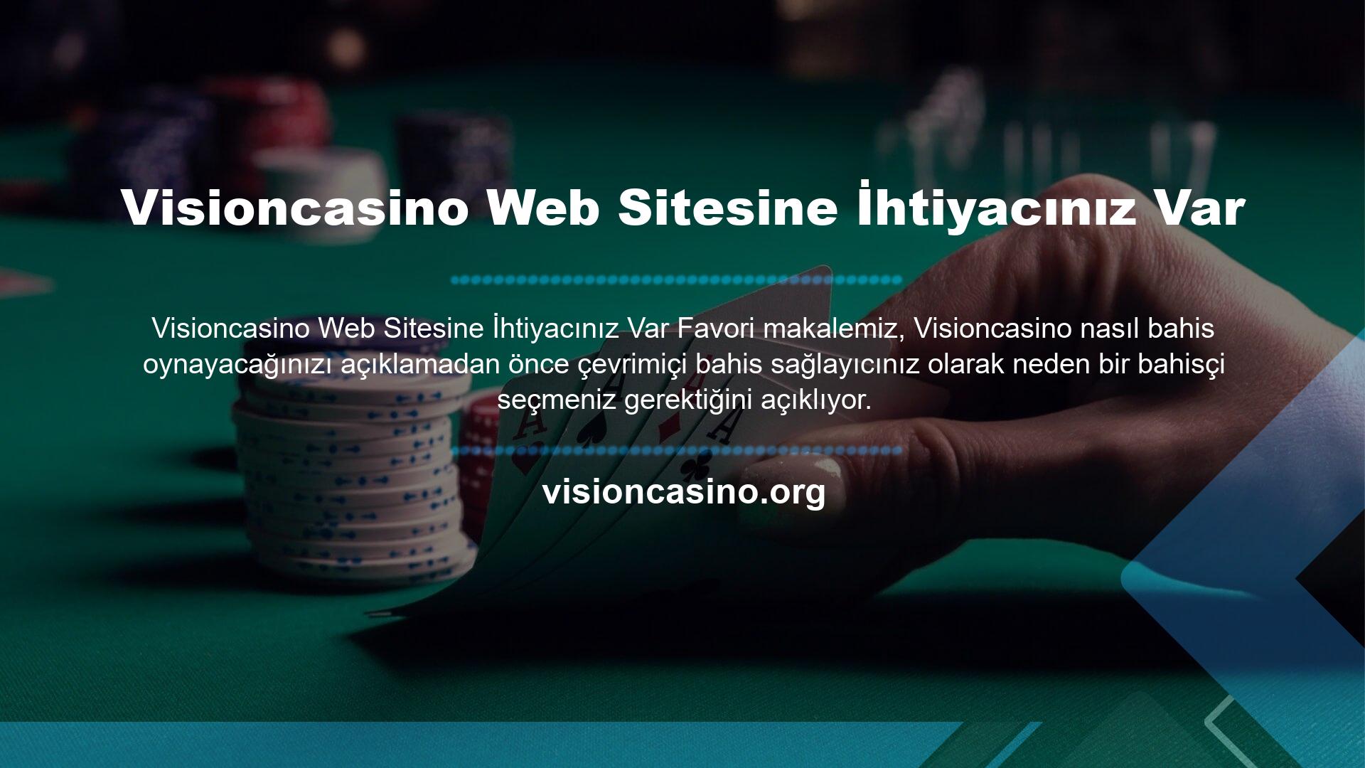 Bildiğiniz gibi, piyasada birçok çevrimiçi bahisçi var, ancak her bahisçi casino severler çekebilecek benzersiz bahis seçenekleri sunuyor