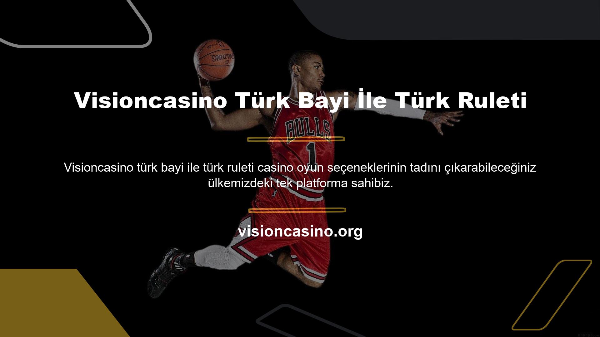 Online casino sitemizi ziyaret ettiğinizde Visioncasino web sitesinde bulunan canlı casino oyun seçeneklerini kullanarak Türk krupiyelerine karşı oynama şansına sahip olacaksınız